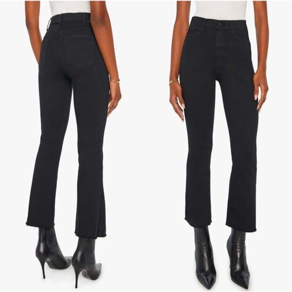 Elegant Black Straight Leg Women's Jeans